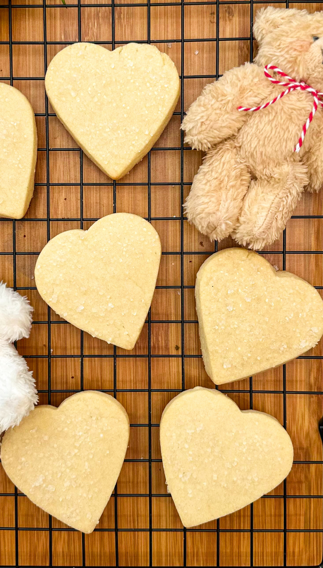 Heart Shortbread Cookies