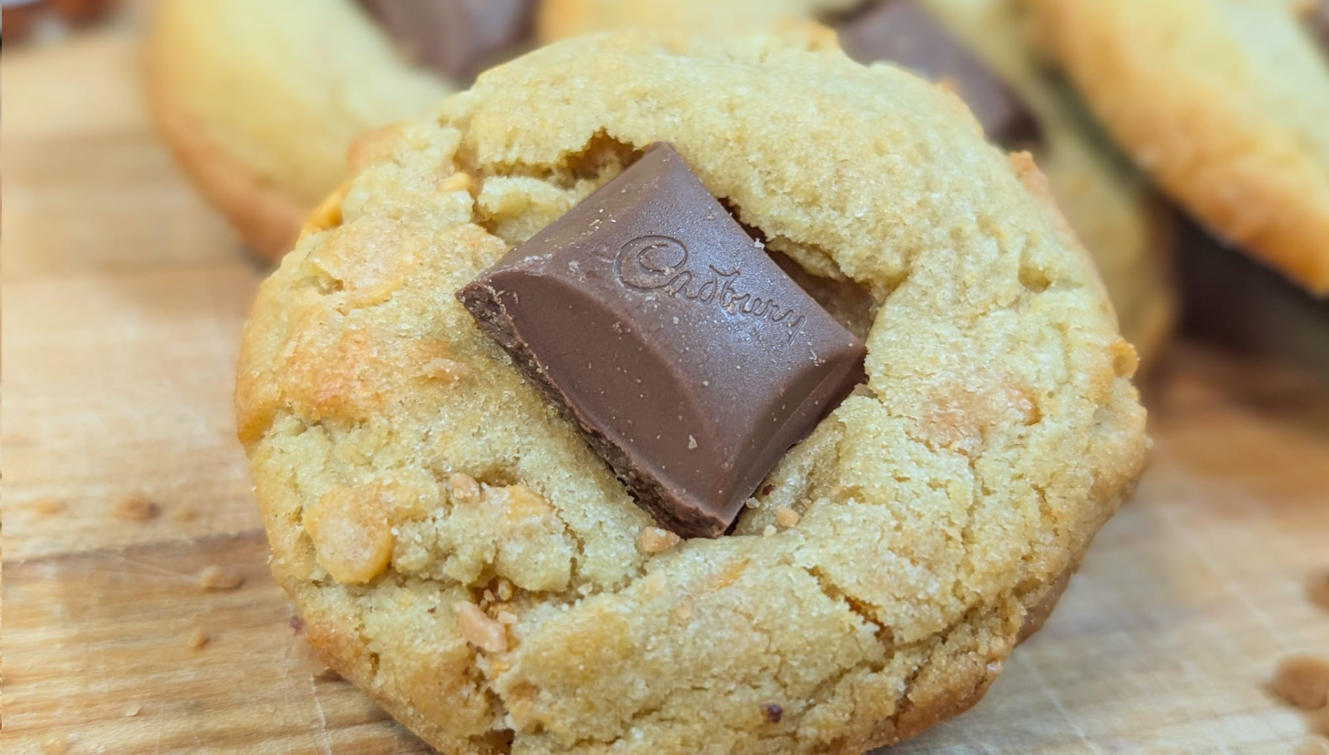 Caramel Stuffed Cookie