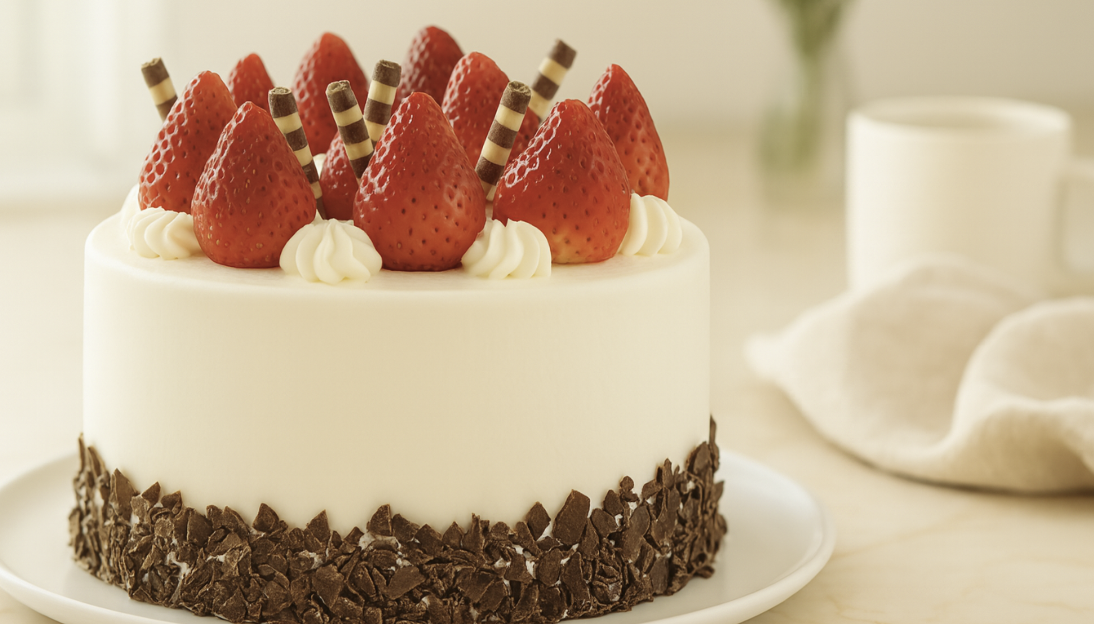 Strawberry Delight Cake