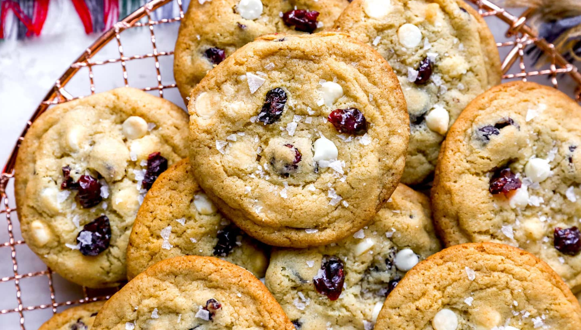 Cranberry & White Chocolate Cookies