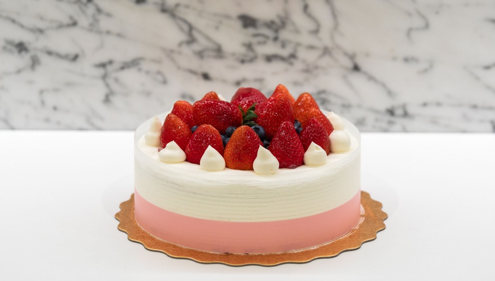 The Fully Loaded Strawberry Cake